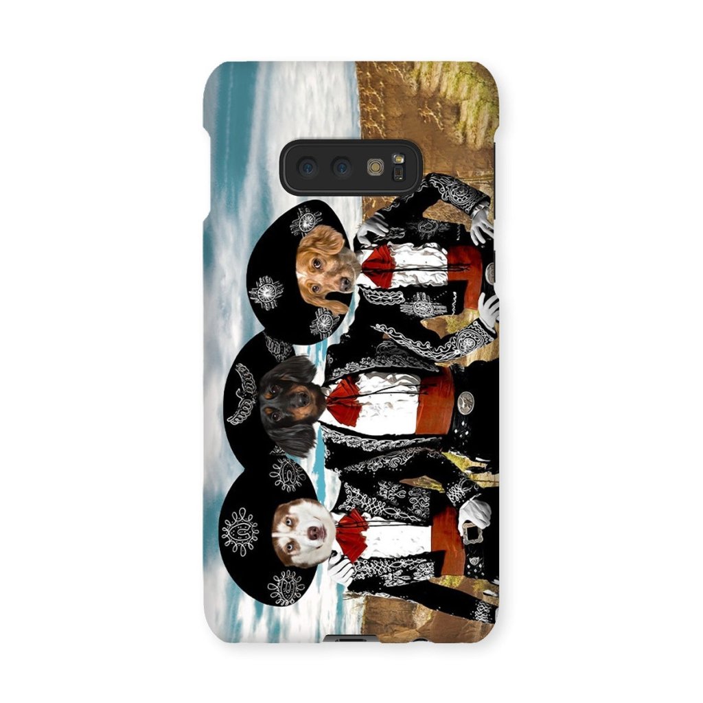 Pet Portraits | Three Amigos: Custom Pet Phone Case | Paw & Glory
