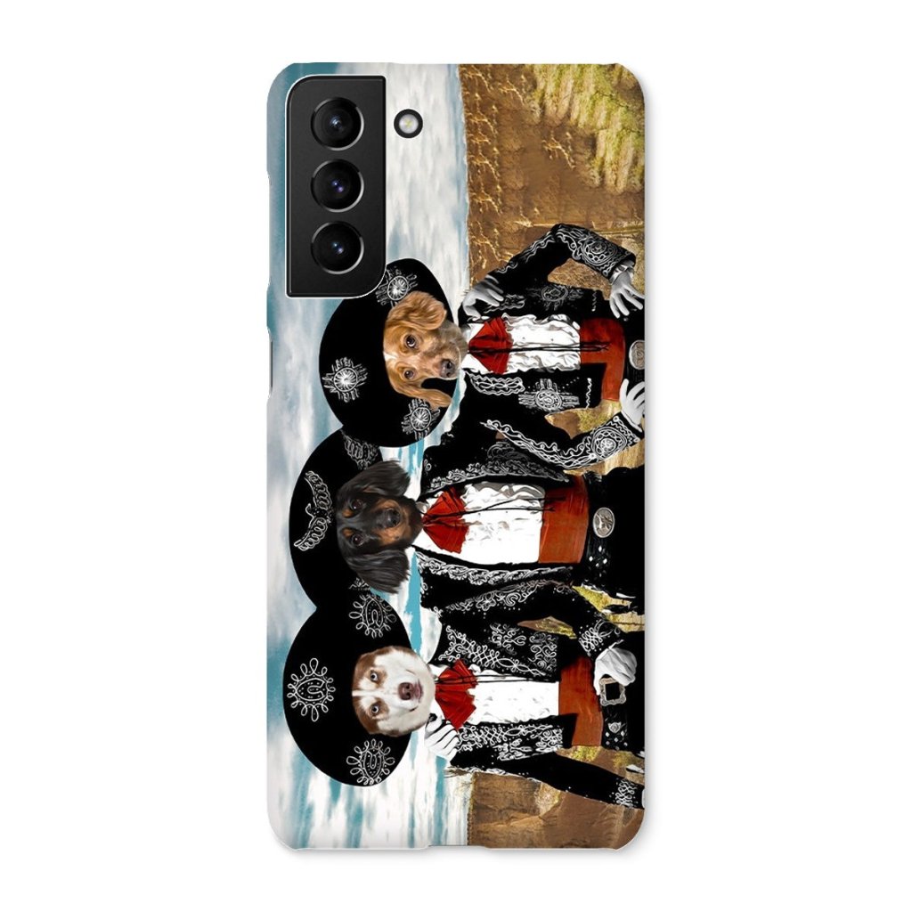Pet Portraits | Three Amigos: Custom Pet Phone Case | Paw & Glory