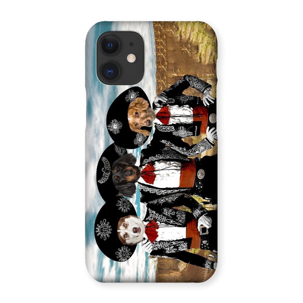 Pet Portraits | Three Amigos: Custom Pet Phone Case | Paw & Glory