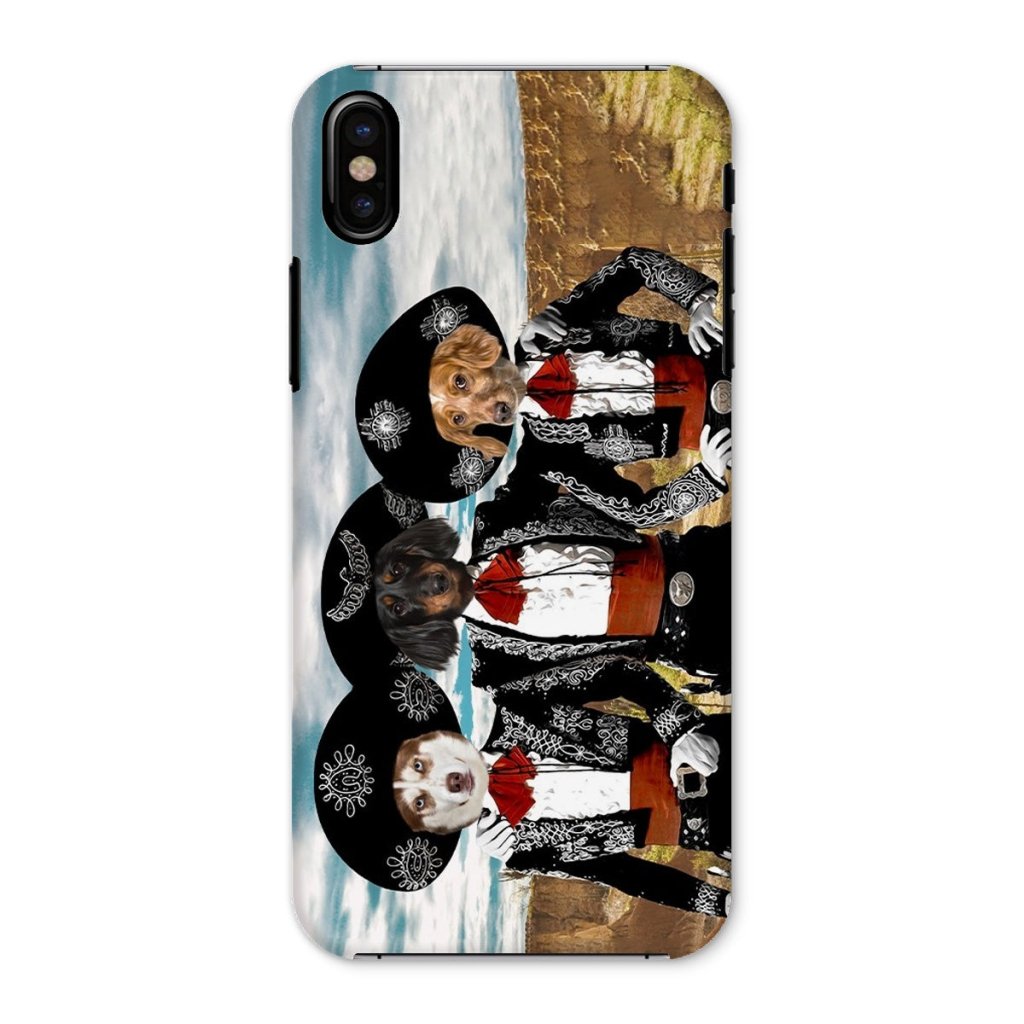 Pet Portraits | Three Amigos: Custom Pet Phone Case | Paw & Glory