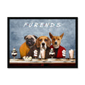 Three Furends: Custom Pet Portrait