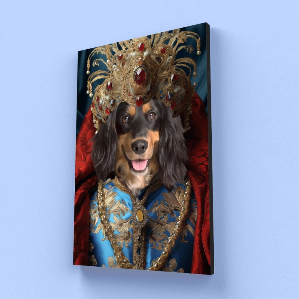 Pet Portraits | Tibetan Lord: Custom Pet Canvas | Paw & Glory