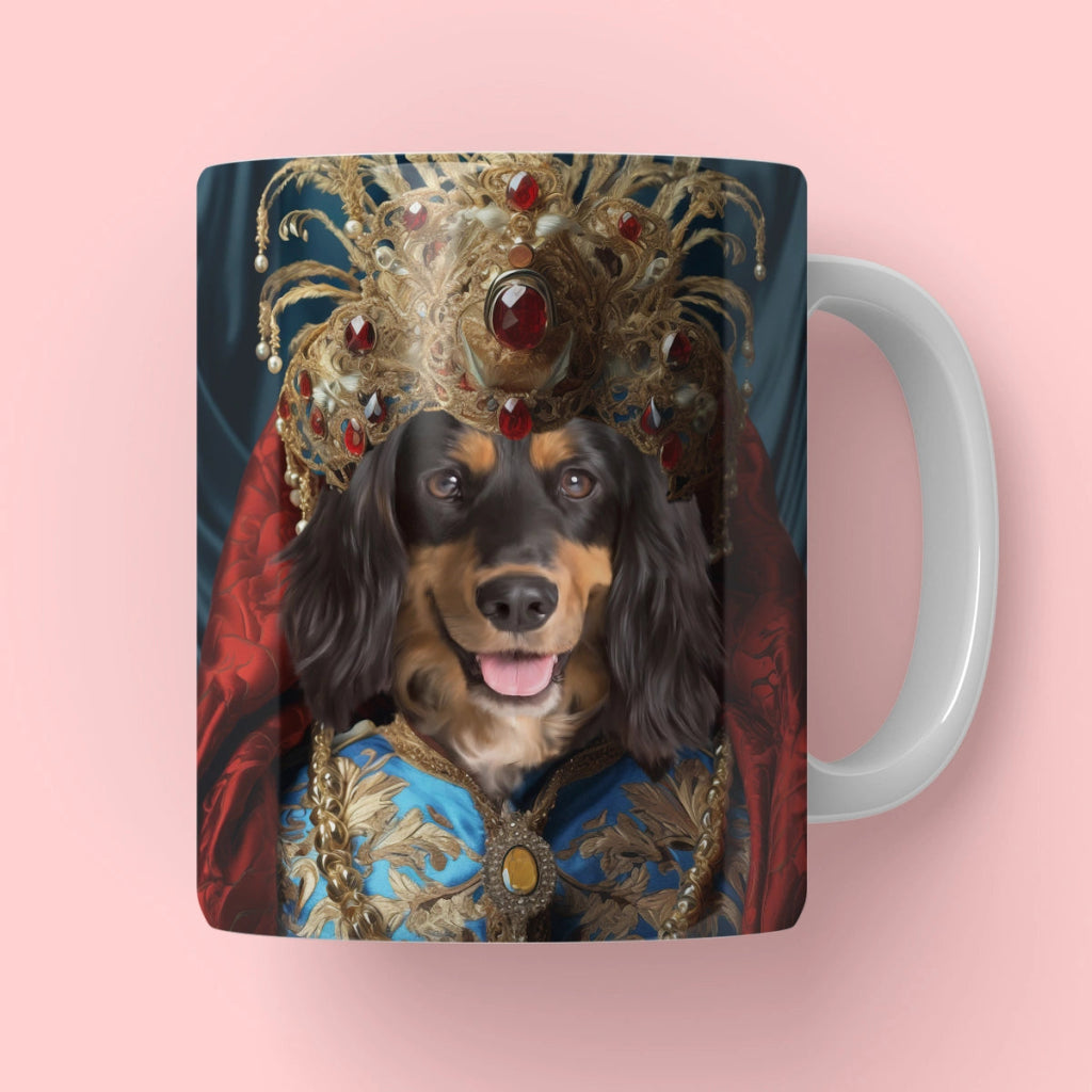 Pet Portraits | Tibetan Lord: Custom Pet Coffee Mug | Paw & Glory