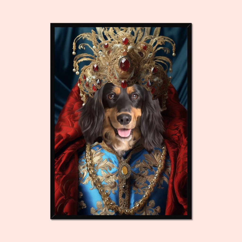 Pet Portraits | Tibetan Lord: Custom Pet Portrait | Paw & Glory