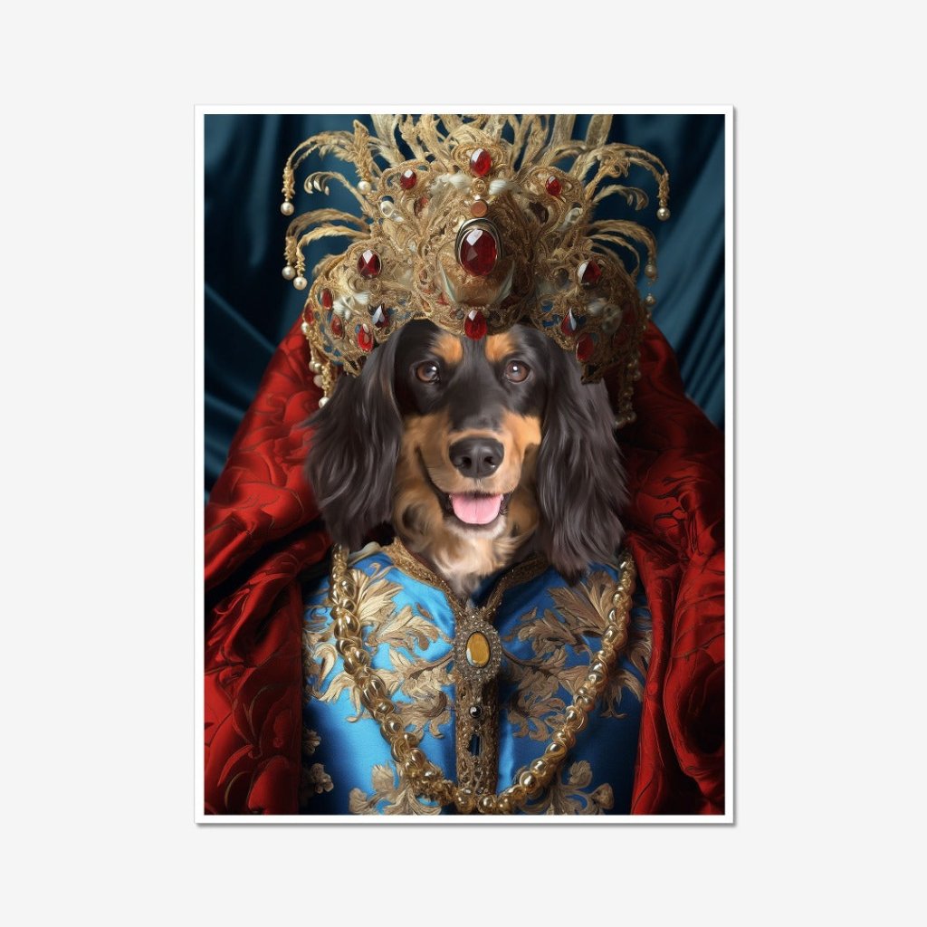 Pet Portraits | Tibetan Lord: Custom Pet Portrait | Paw & Glory