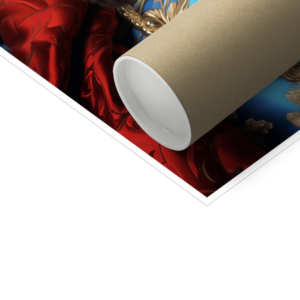 Pet Portraits | Tibetan Lord: Custom Pet Poster | Paw & Glory