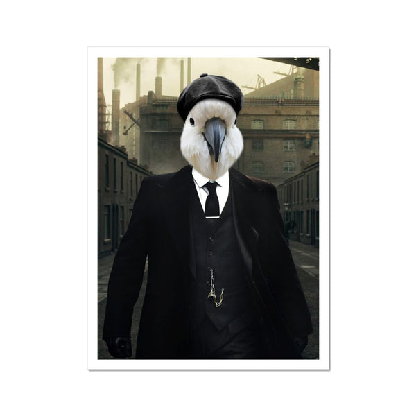 1920s Gangster | Custom Pet Portrait | Paw & Glory