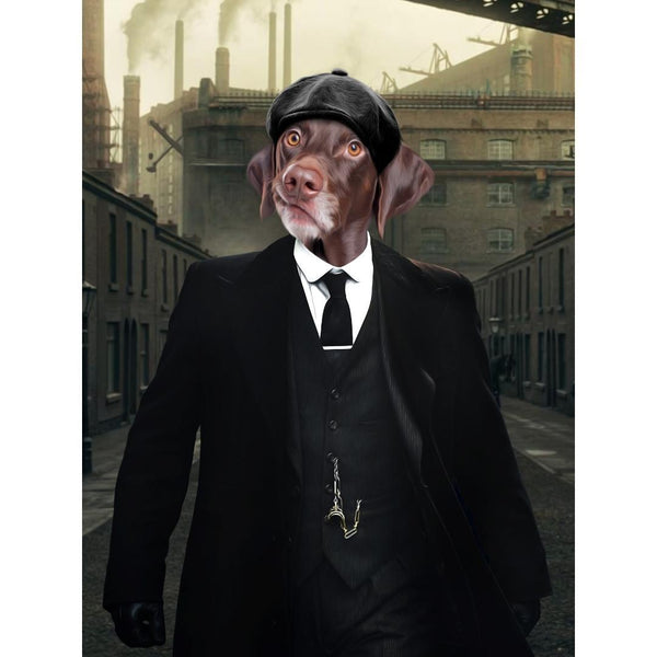 1920s Gangster Custom Digital Download Pet Portrait | Paw & Glory