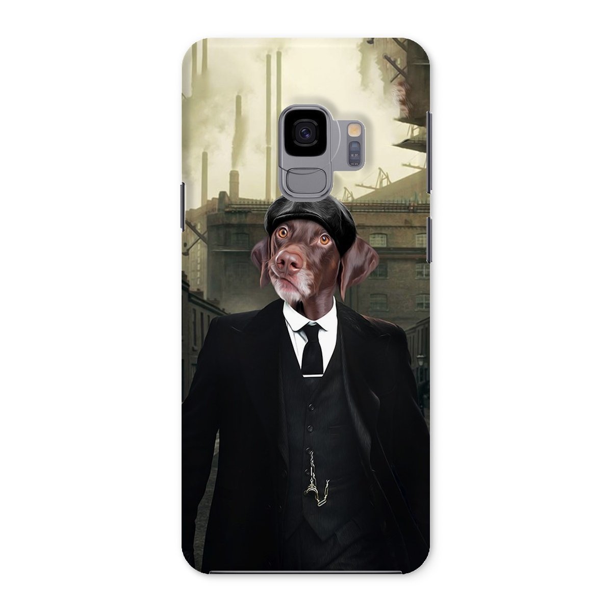 Pet Portraits | Tommy (Peaky Blinders Inspired): Custom Pet Phone Case | Paw & Glory