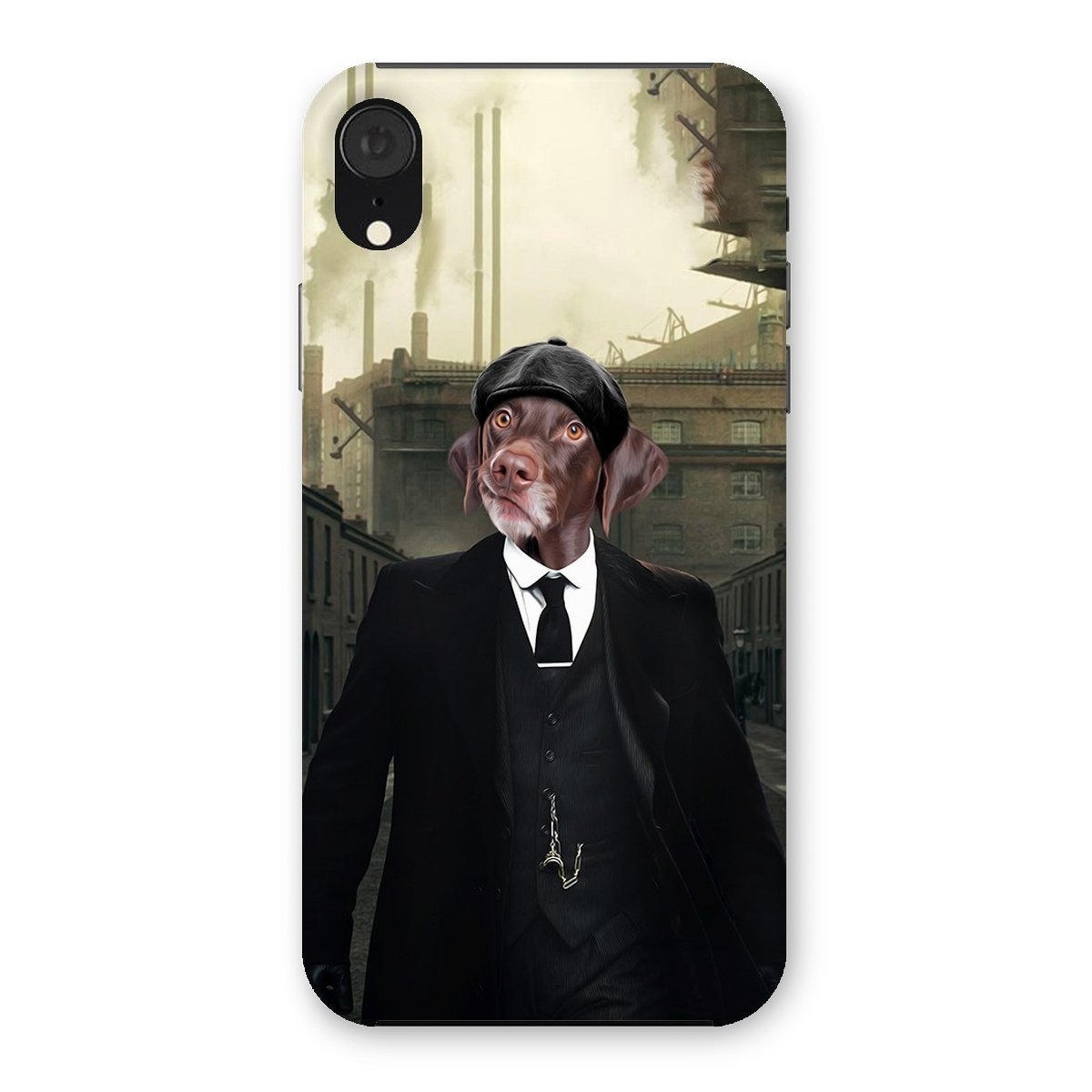 Pet Portraits | Tommy (Peaky Blinders Inspired): Custom Pet Phone Case | Paw & Glory