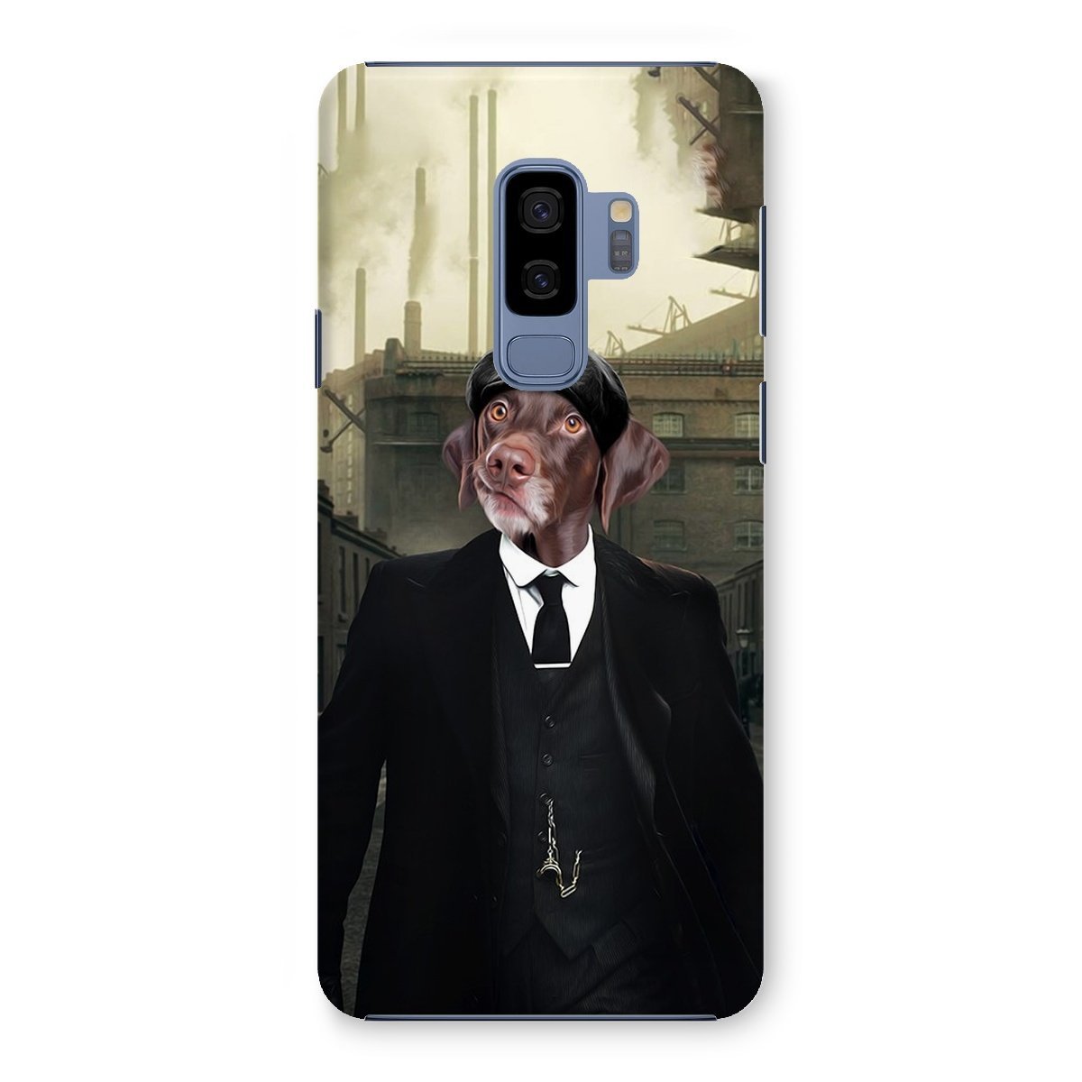 Pet Portraits | Tommy (Peaky Blinders Inspired): Custom Pet Phone Case | Paw & Glory
