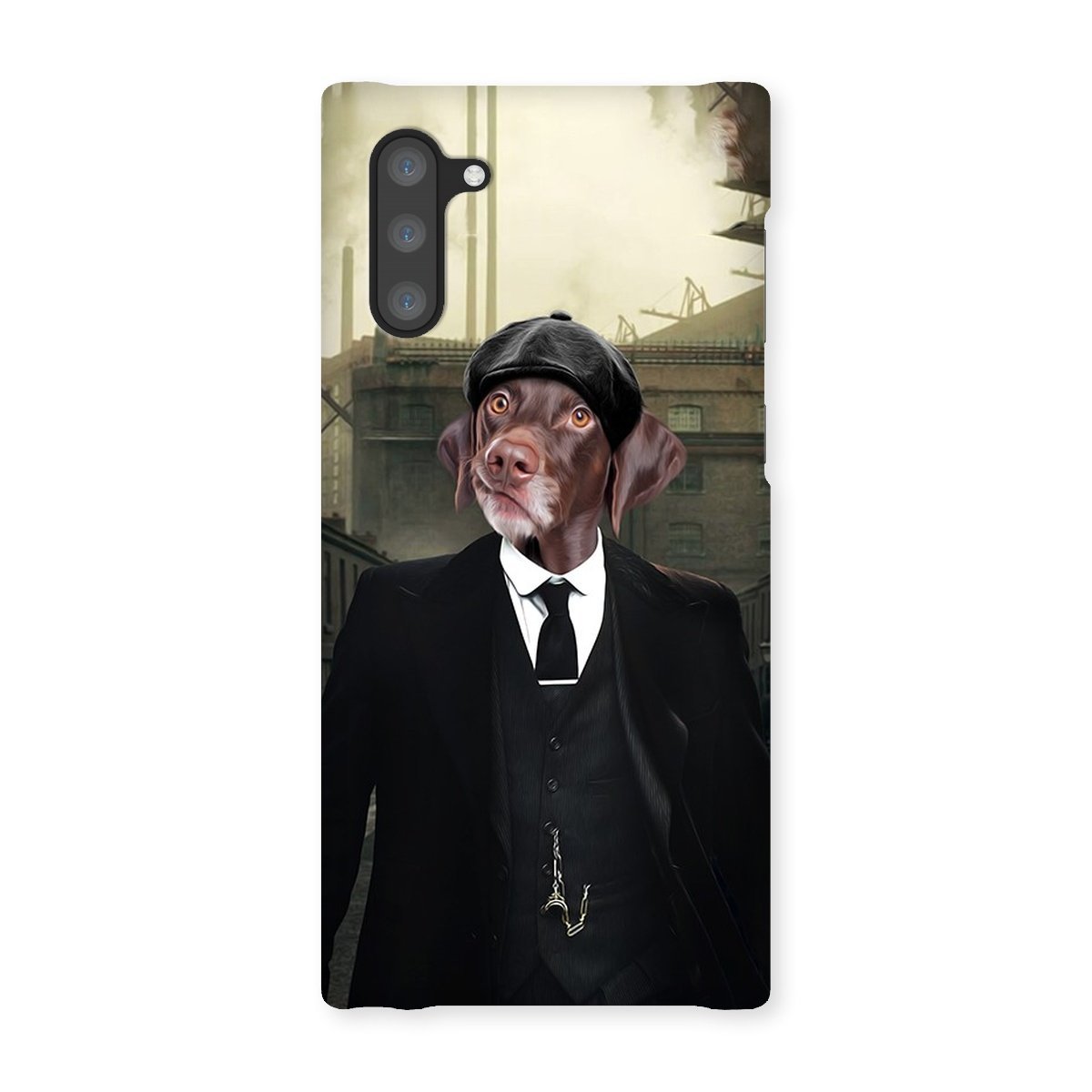 Pet Portraits | Tommy (Peaky Blinders Inspired): Custom Pet Phone Case | Paw & Glory