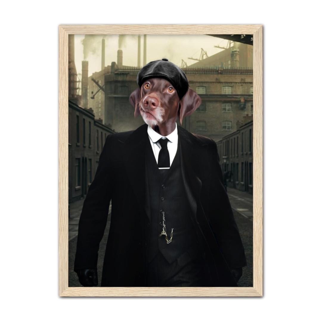 1920s Gangster Custom Pet Portrait | Paw & Glory