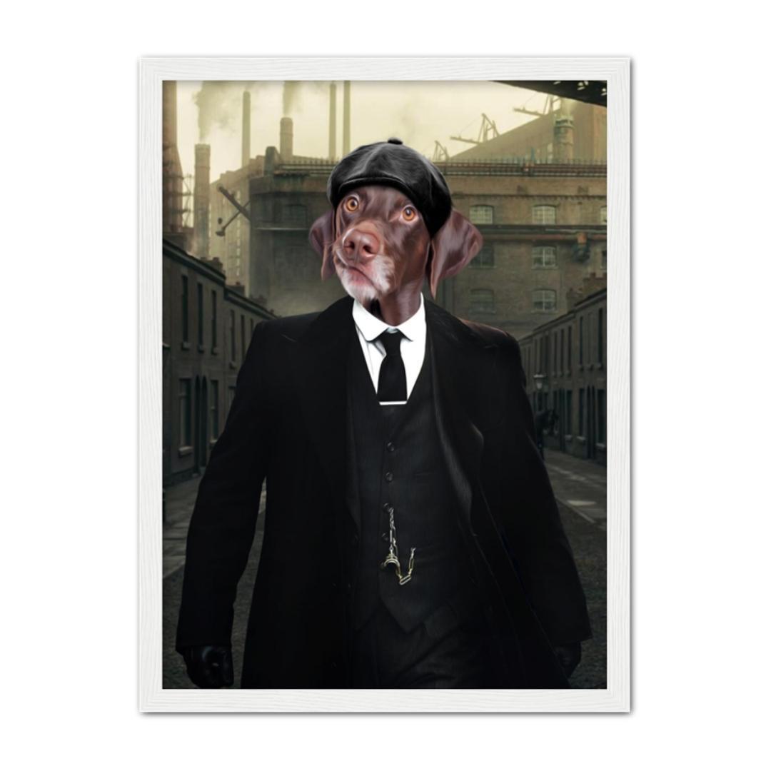 1920s Gangster Custom Pet Portrait | Paw & Glory
