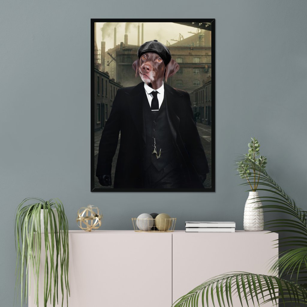 1920s Gangster Custom Pet Portrait | Paw & Glory
