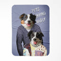 Tony & Deborah (Men Behaving Badly Inspired): Custom Pet Blanket