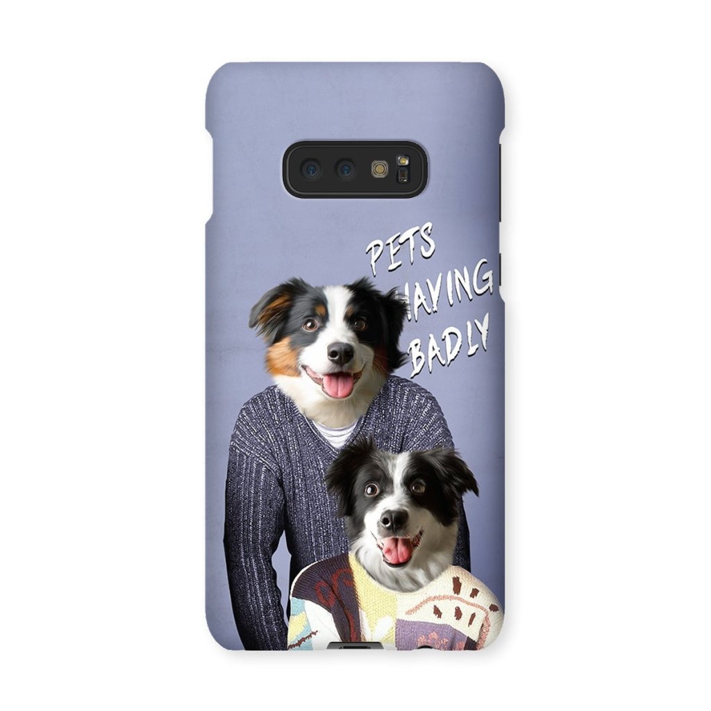 Pet Portraits | Tony & Deborah (Men Behaving Badly Inspired): Custom Pet Phone Case | Paw & Glory