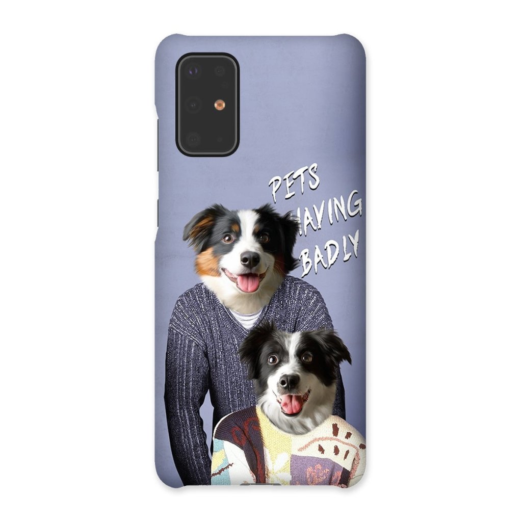 Pet Portraits | Tony & Deborah (Men Behaving Badly Inspired): Custom Pet Phone Case | Paw & Glory