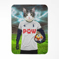 Tottenham Hotspaw Football Club: Custom Pet Blanket