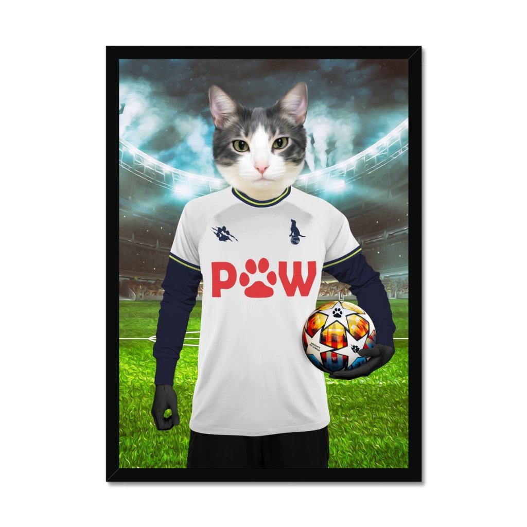 Pet Portraits | Tottenham Hotspaw Football Club: Custom Pet Portrait | Paw & Glory