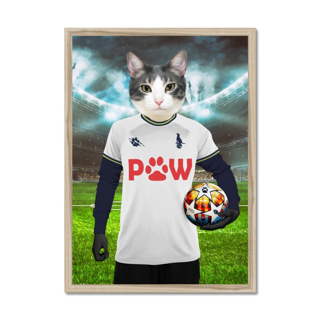 Pet Portraits | Tottenham Hotspaw Football Club: Custom Pet Portrait | Paw & Glory