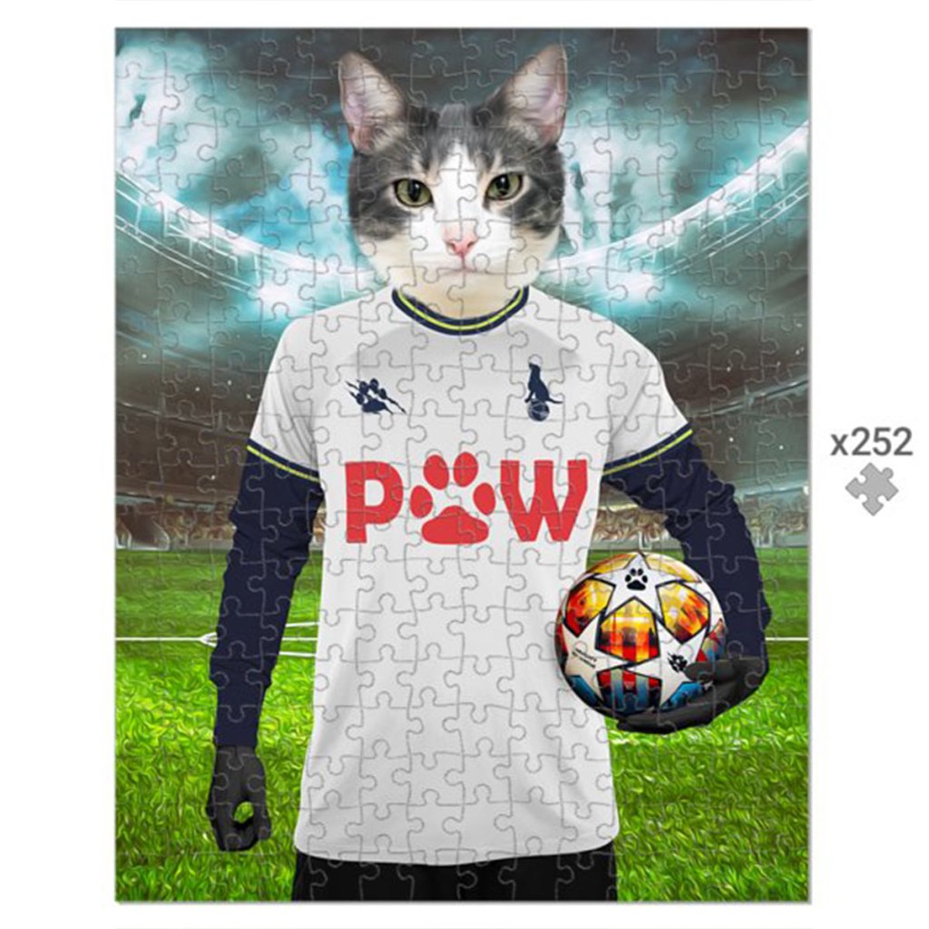 Tottenham Hotspaw Football Club: Custom Pet Puzzle - Paw & Glory - Dog Portraits - Pet Portraits