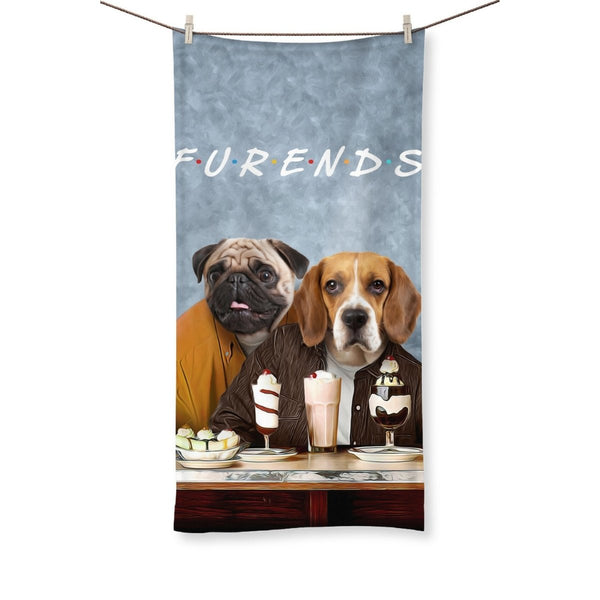 Two Best Friends Custom Pet Towel | Pet Lover Gift | Paw & Glory