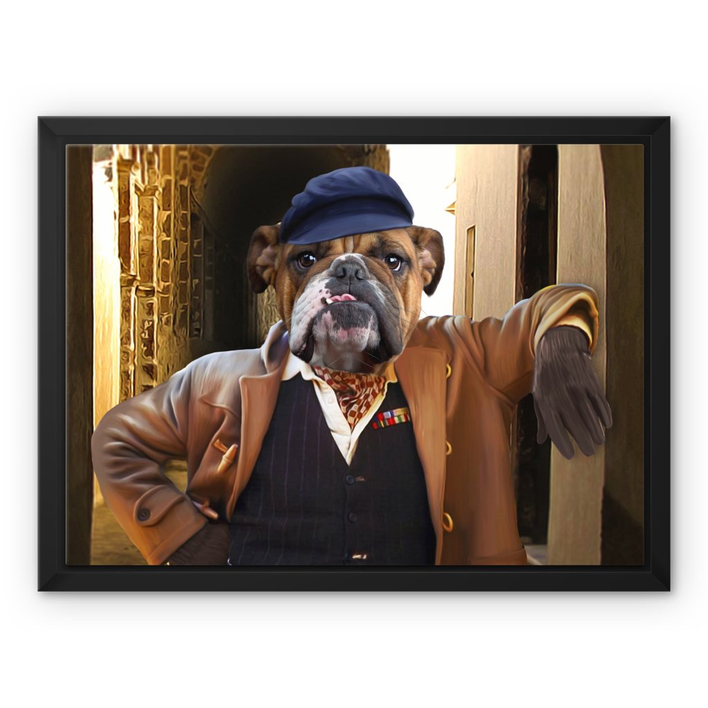 Pet Portraits | Uncle Albert (Only Fools & Horses Inspired): Custom Pet Canvas | Paw & Glory