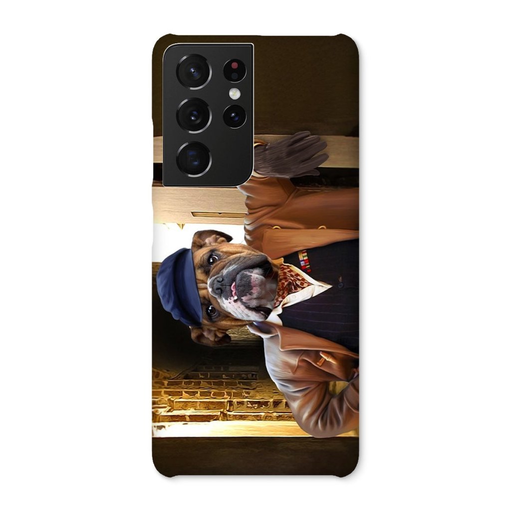 Pet Portraits | Uncle Albert (Only Fools & Horses Inspired): Custom Pet Phone Case | Paw & Glory