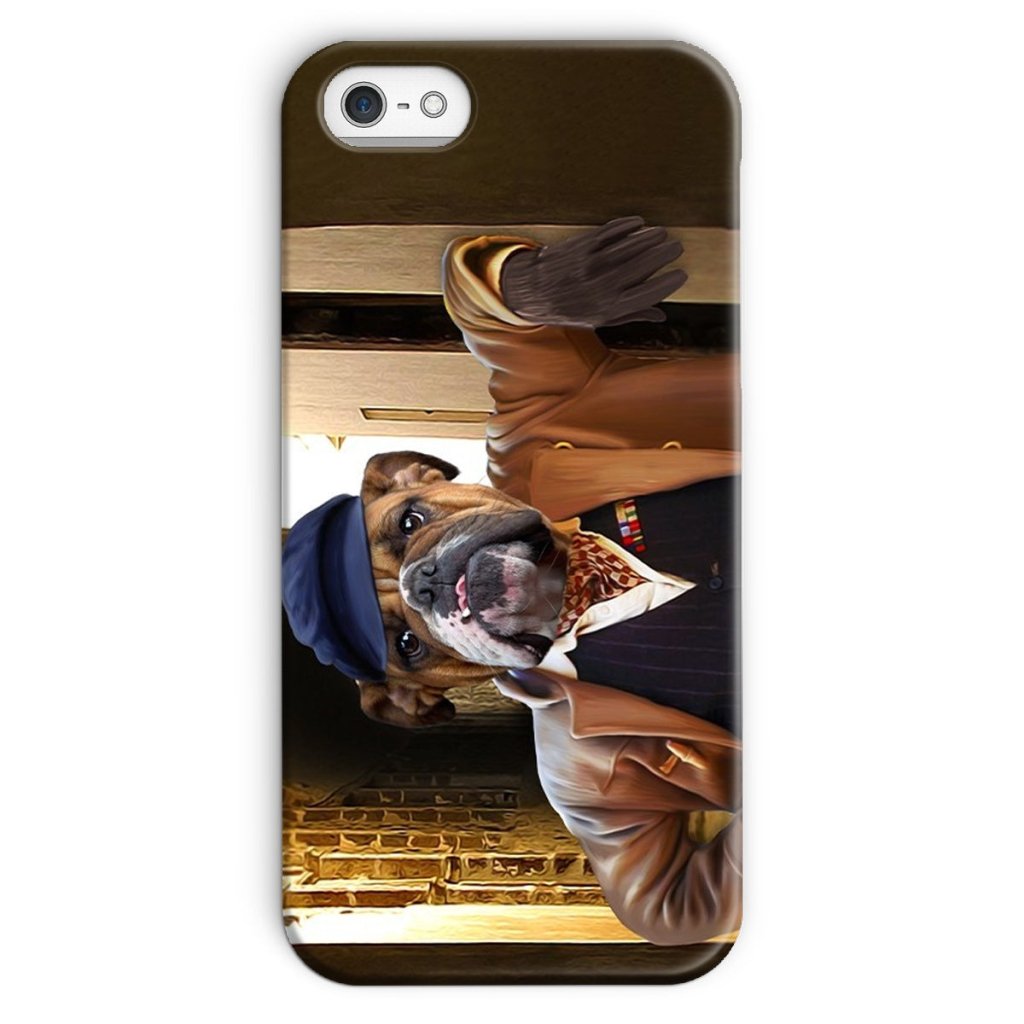 Pet Portraits | Uncle Albert (Only Fools & Horses Inspired): Custom Pet Phone Case | Paw & Glory
