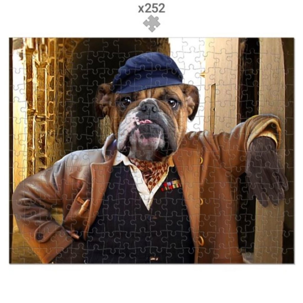 Veteran Storyteller Custom Pet Puzzle | Pet Lover Gift | Paw & Glory