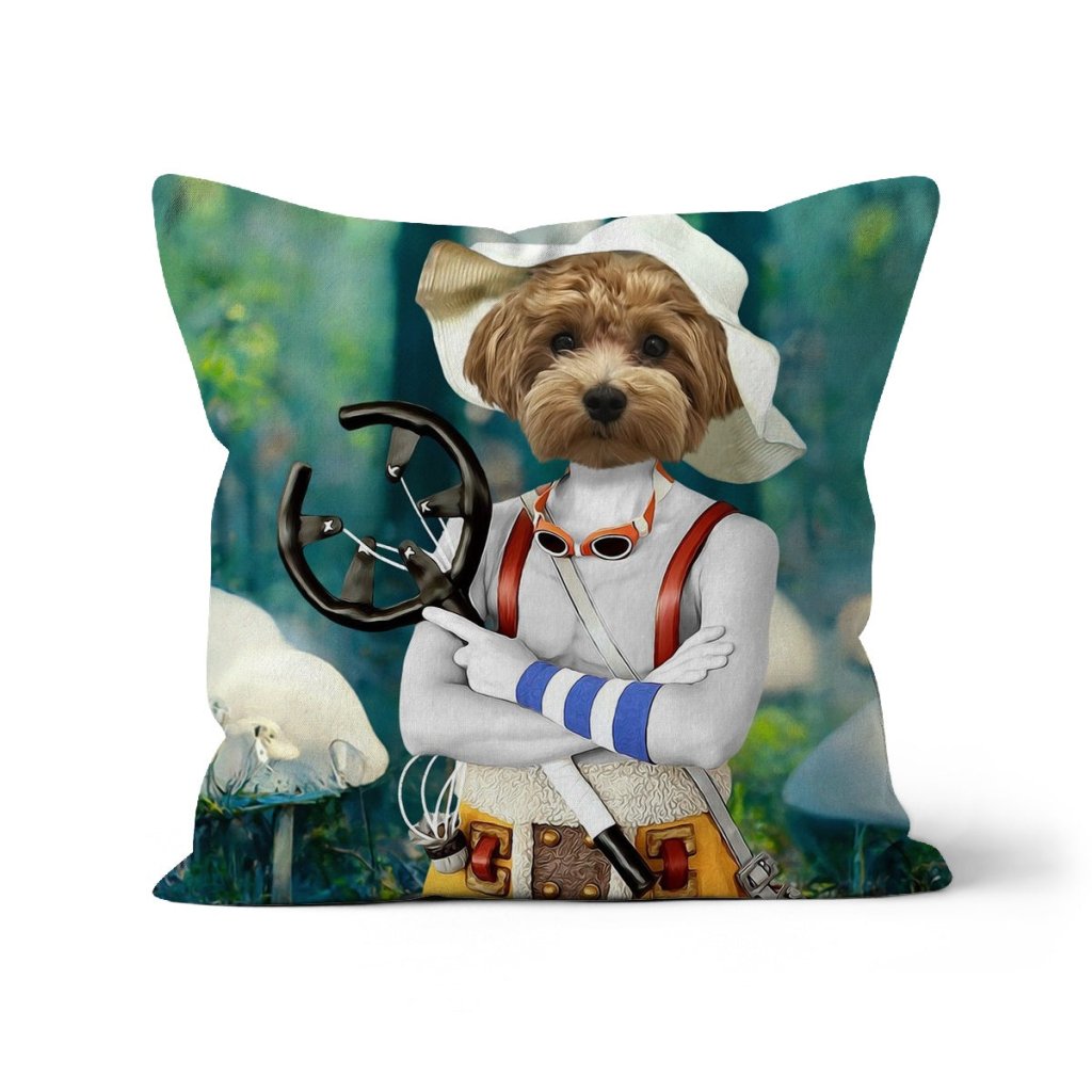 Pet Portraits | Usopp (One Piece Inspired): Custom Pet Pillow | Paw & Glory