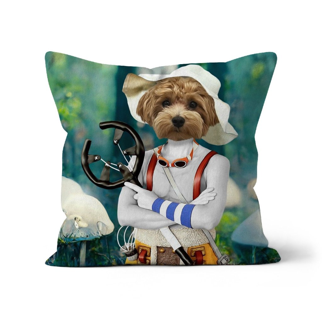 Pet Portraits | Usopp (One Piece Inspired): Custom Pet Pillow | Paw & Glory