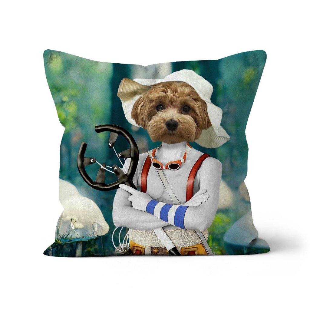 Pet Portraits | Usopp (One Piece Inspired): Custom Pet Pillow | Paw & Glory