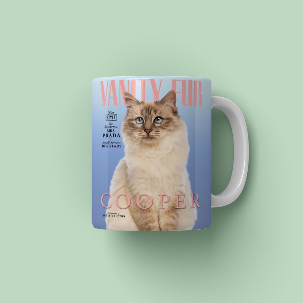 Pet Portraits | Vanity Fur: Custom Pet Coffee Mug | Paw & Glory