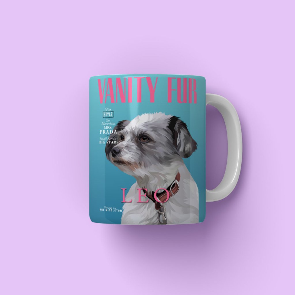 Pet Portraits | Vanity Fur: Custom Pet Coffee Mug | Paw & Glory