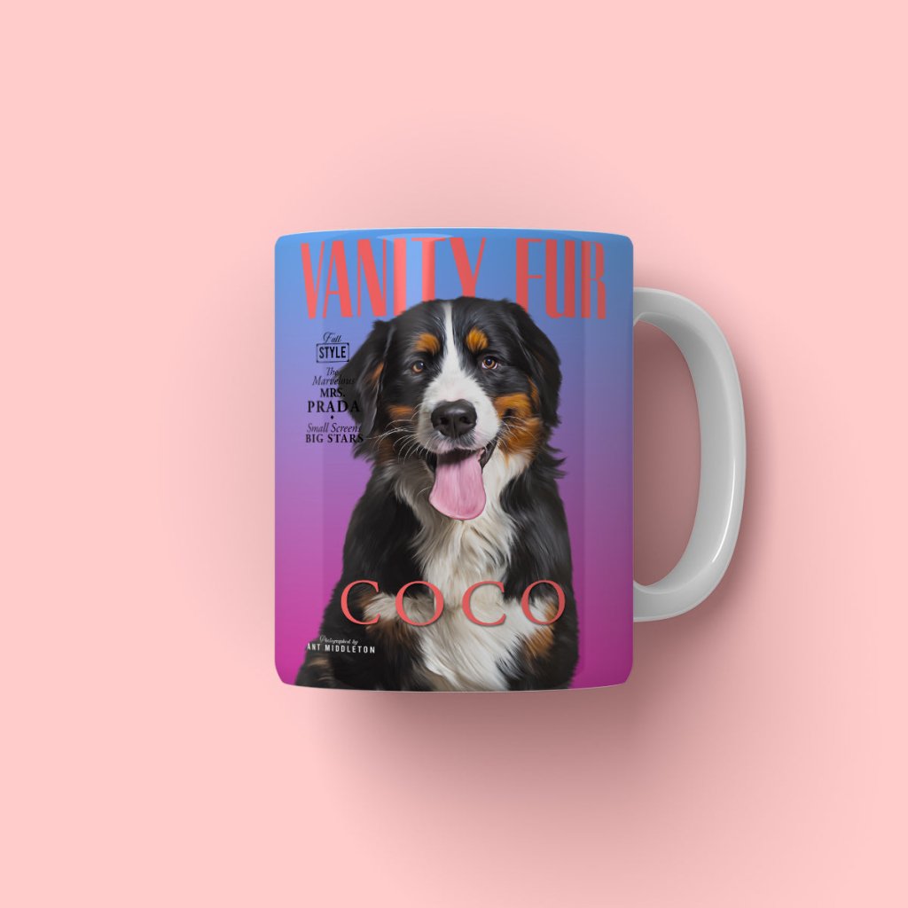 Pet Portraits | Vanity Fur: Custom Pet Coffee Mug | Paw & Glory