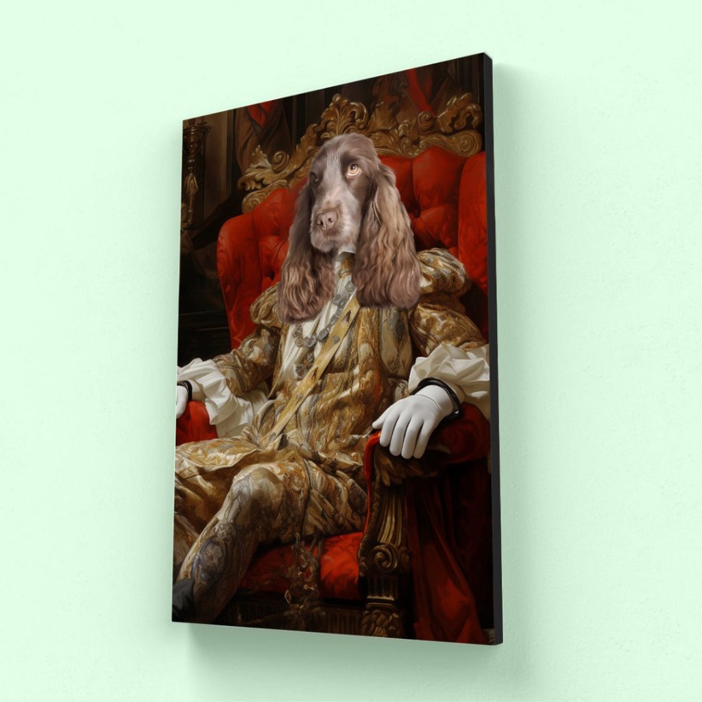 Pet Portraits | Viscount: Custom Pet Canvas | Paw & Glory