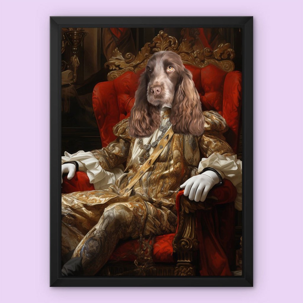 Pet Portraits | Viscount: Custom Pet Canvas | Paw & Glory