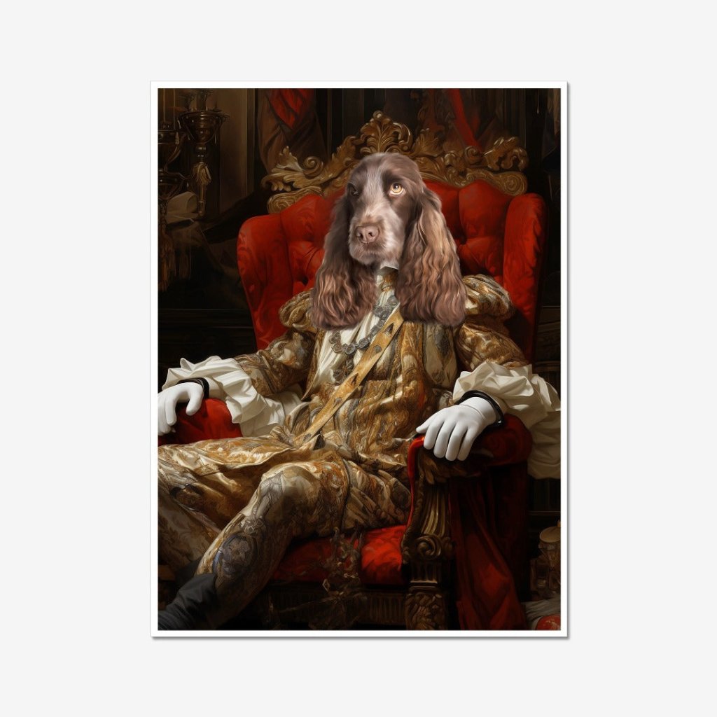 Pet Portraits | Viscount: Custom Pet Portrait | Paw & Glory