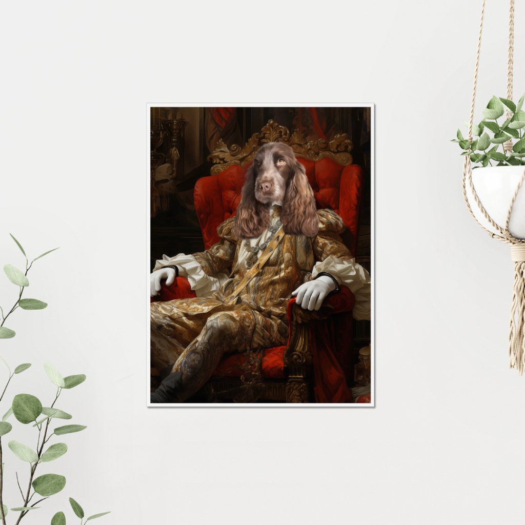 Pet Portraits | Viscount: Custom Pet Poster | Paw & Glory