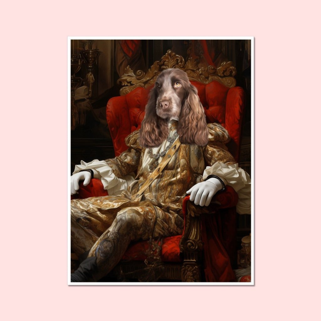 Pet Portraits | Viscount: Custom Pet Poster | Paw & Glory