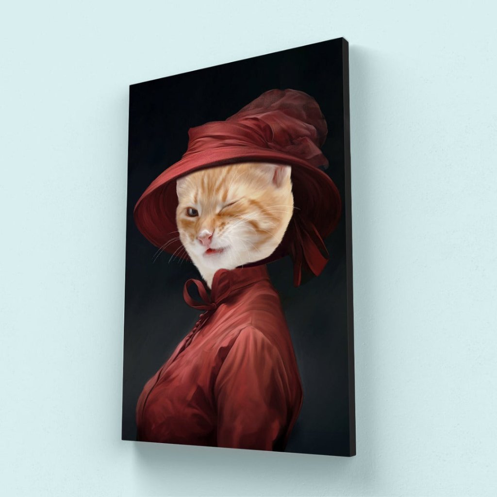 Pet Portraits | Viscountess: Custom Pet Canvas | Paw & Glory