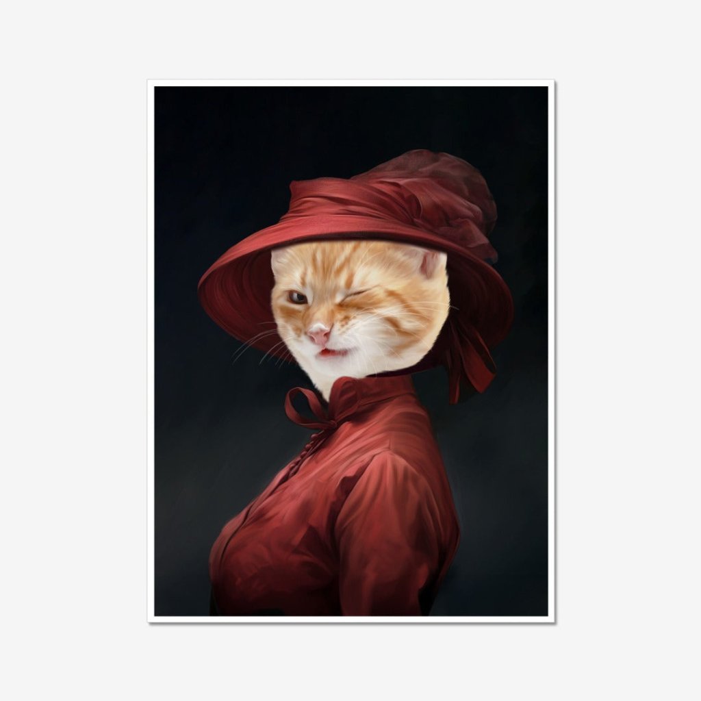 Pet Portraits | Viscountess: Custom Pet Poster | Paw & Glory