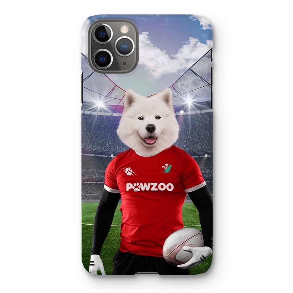 Pet Portraits | Wales Rugby Team: Custom Pet Phone Case | Paw & Glory