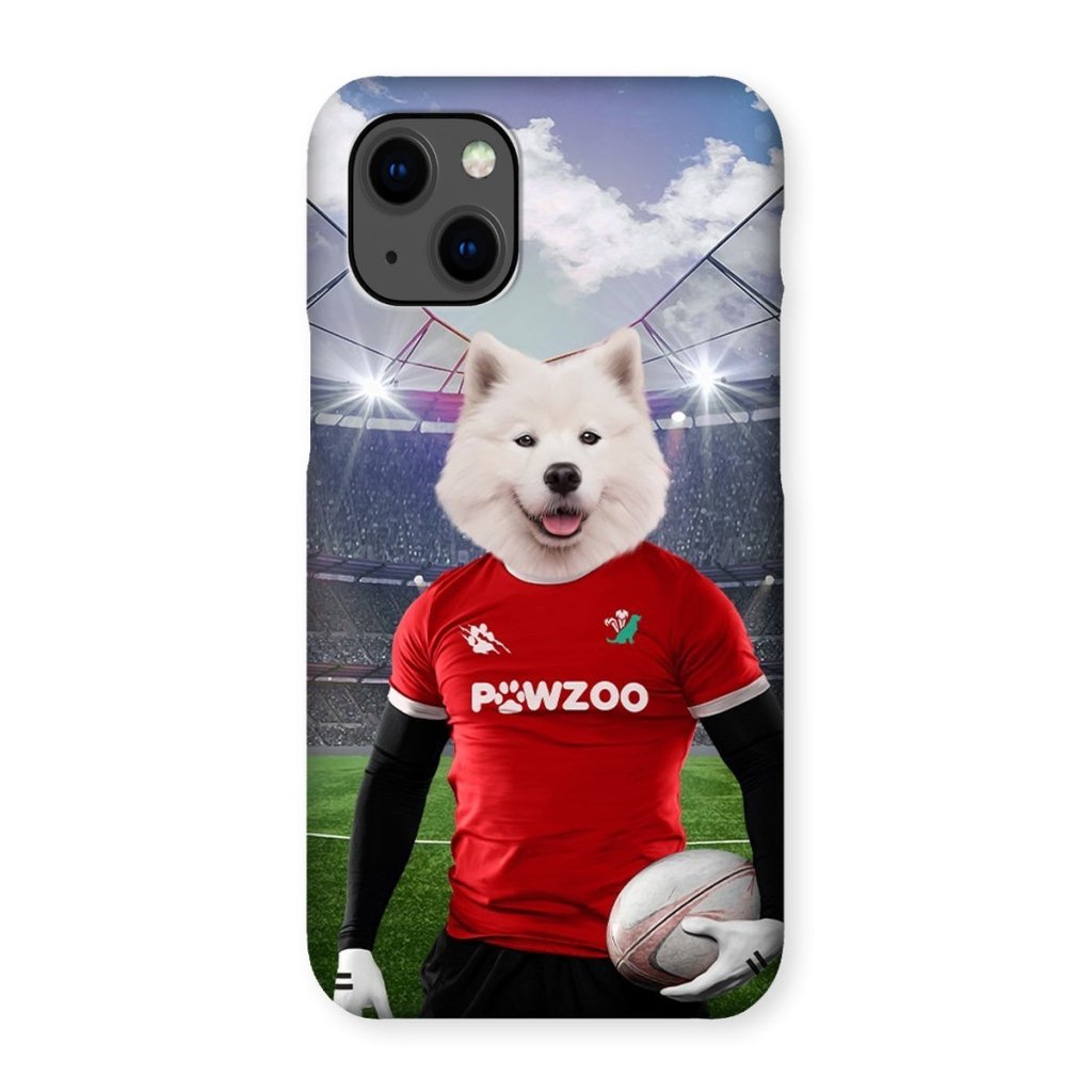 Pet Portraits | Wales Rugby Team: Custom Pet Phone Case | Paw & Glory