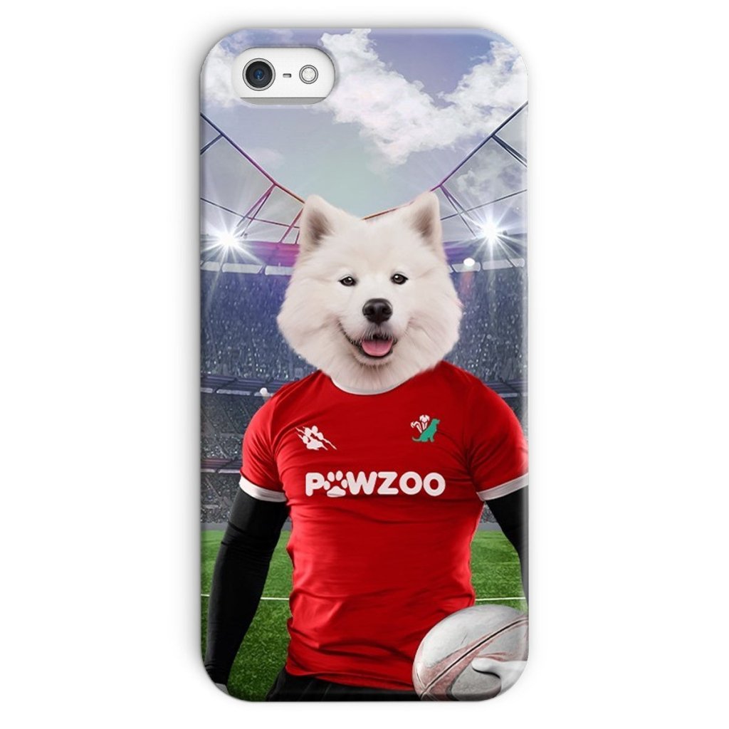 Pet Portraits | Wales Rugby Team: Custom Pet Phone Case | Paw & Glory