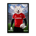 Wales Rugby Team: Custom Pet Portrait