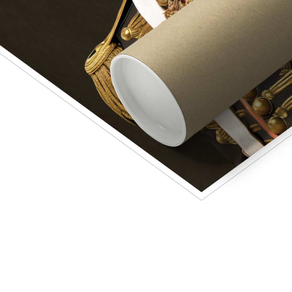 Pet Portraits | War Admiral: Custom Pet Poster | Paw & Glory