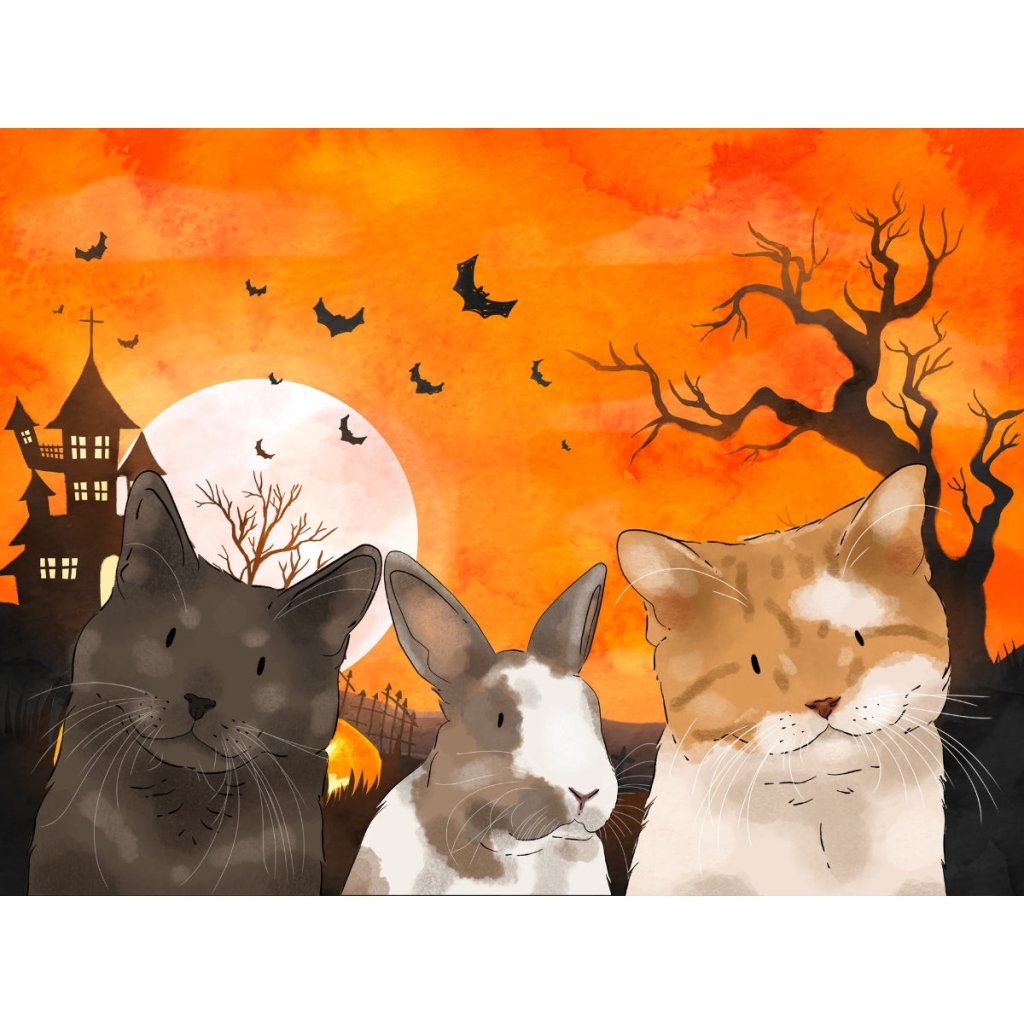 Pet Portraits | Watercolour: Custom Digital Download Pet Portrait | Paw & Glory